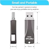 FISTAD 64GB USB 3.0 Metal Flash Drive Waterproof Pen Drive Black Portable PC view 4