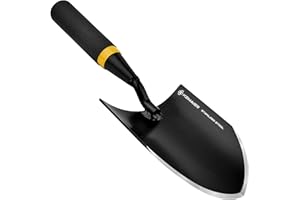 Kemaier Heavy Duty Stainless Steel Garden Trowel and Shovel, Easy Digging and Weeding, Durable Garden Tools for Gardening and Planting