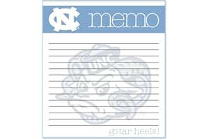 Fanatic Group North Carolina Tar Heels Memo Note Pad - 2 Pads