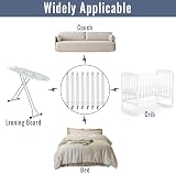 zeyedemo 8PCS Adjustable Bed Sheet Clips Straps 50cm to 180cm view 6