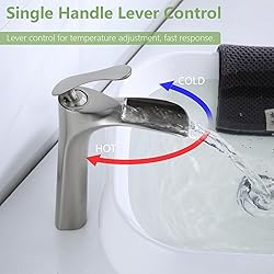 RUITHOE Vessel Sink Faucet Brushed