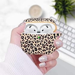 Silicone Leopard AirPods 4 Case 2024, Gawnock Case