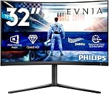 Philips Evnia 32 Inch QHD Curved Gaming Monitor 240Hz VA HDR400 view 2