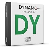 Thomastik-Infeld Dynamo Viola Set 4/4 Professional Medium Tension - DY200 | Versatile 4/4 Viola Set With Balanced Tone, Wide Dynamic Range, Quick Response, Strong Projection, And Flexible Playability