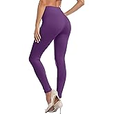 LIGHTBACK High Waisted Workout Leggings for Women Buttery Soft Yoga Leggings Full Length Gym Tights