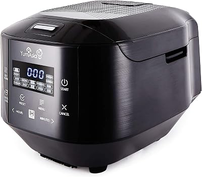 Yum Asia Bamboo Rice Cooker IH Ceramic Inner Bowl 1.5L 220-240V Europe