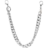 DIKJAK Chain for Pants Punk Rock Hip Hop Jeans Chains Gothic Accessory for Edgy Jeans Wallets Men Women