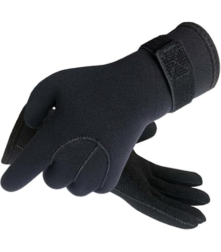 WEAXIO Gants En Néoprène 3 Mm 5 Mm, Gants De Plongée Flexibles WEAXIO Gants En Néoprène 3 Mm 5 Mm, Gants De Plongée Flexibles