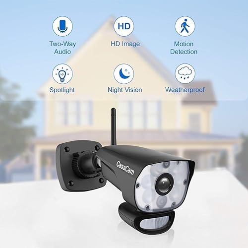 Casacam Vs802 Casacam Vs1002 Wireless Security Camera System