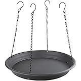 Bird Seed Catcher Tray Platform Feeder Hanging Tray Outdoors Backyard Garden (12 3/4")