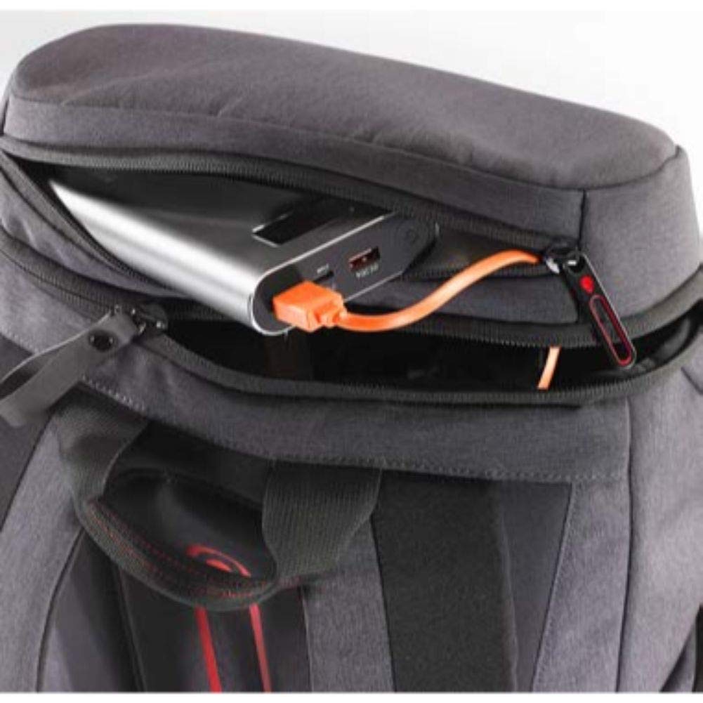 Dell Elite 28L Gaming Laptop Backpack, Gray/Black, 15-17 Inch