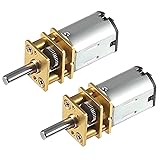 Alinan 2pcs 12V 300RPM N20 High Torque Speed