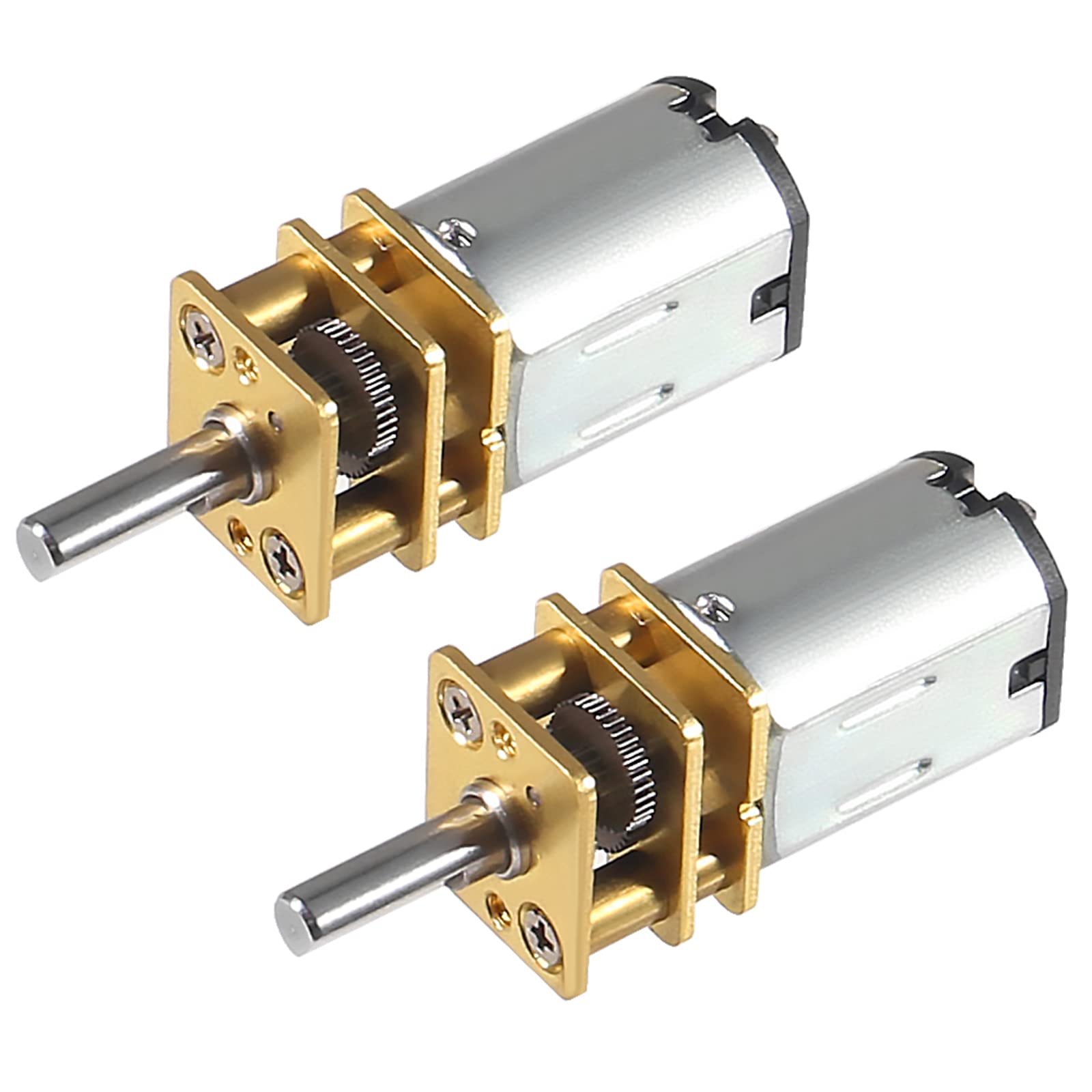 Alinan 2pcs 12V 100RPM N20 High Torque Speed