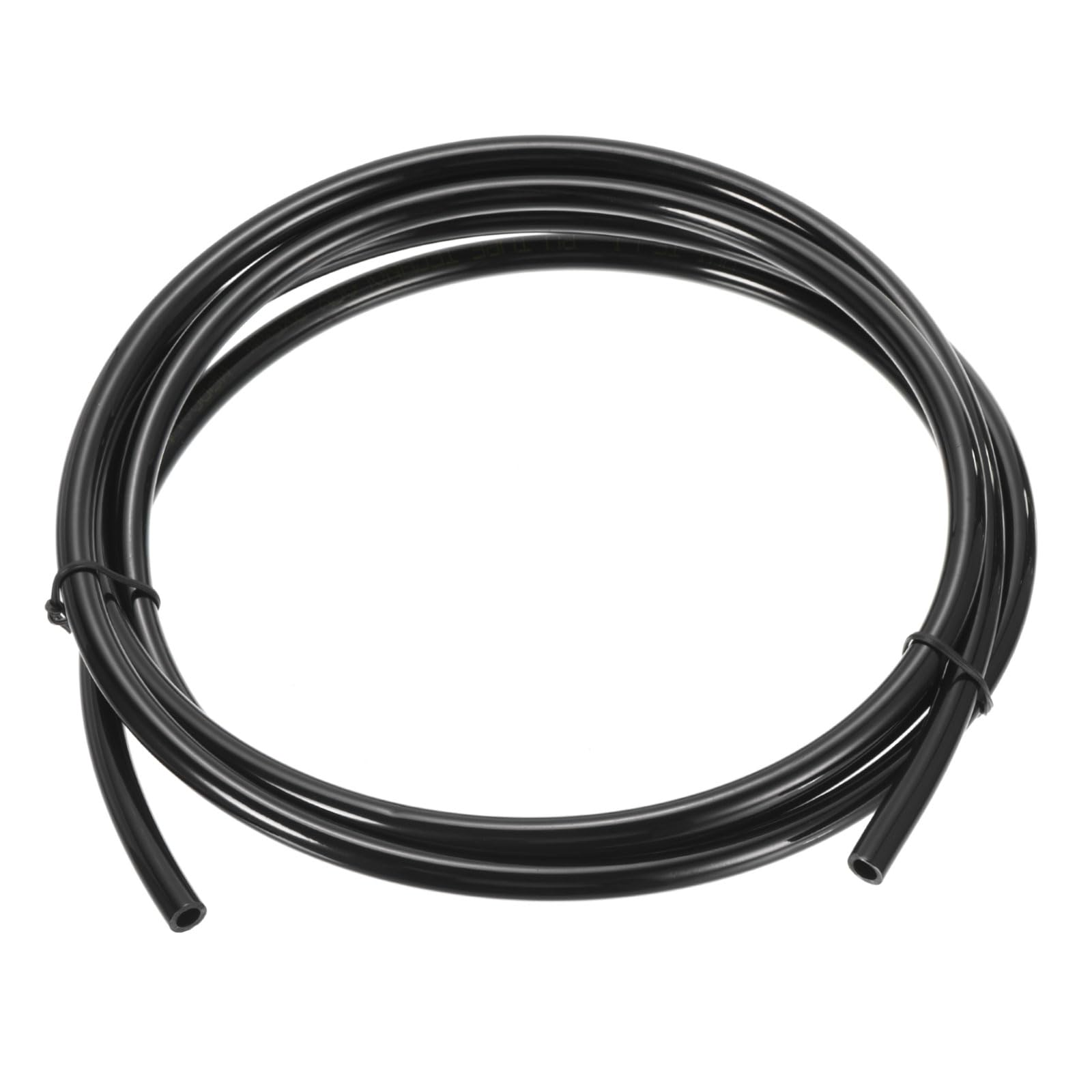 Rebower Pneumatic Tubing Pipe,8mm x 5mm Black PU Polyurethane Tube,6.6FT 2M,PU Air Line Tubing Hose Tubes for Air Compressor,Fluid Transfer,Air Brake
