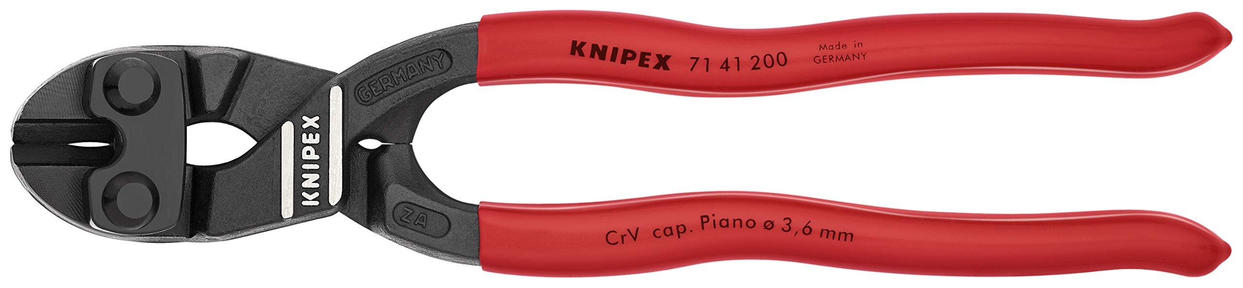 KNIPEX Cobolt High Leverage 20 Angle Compact Bolt Cut Notched Blade