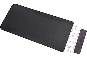 Keyboard Case, Ultra Slim PU Leather Keyboard Sleeve Bag Case Suitable for Magic Keyboard 2, Not Included Keyboard, 30x14x1cm