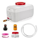 Water Storage Container for Camping, 6.6 Gallon