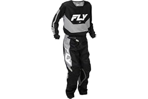 Fly Racing Youth Kinetic Powersports Protective Gear Set – for Dirt Bike, BMX, MTB Riding – Durable, Breathable, Lightweight