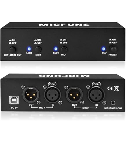 Art Pro Audio Phantom I 48V Phantom Power Supply - Studio Microphone Power With XLR Connectors