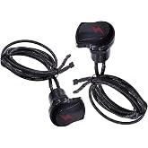 MENSI Electronic Ignition Button Switch, Grill Replacement Igniter Push Button Module Specific for Char-Broil Surefire Ignition Systems, 2 Pack