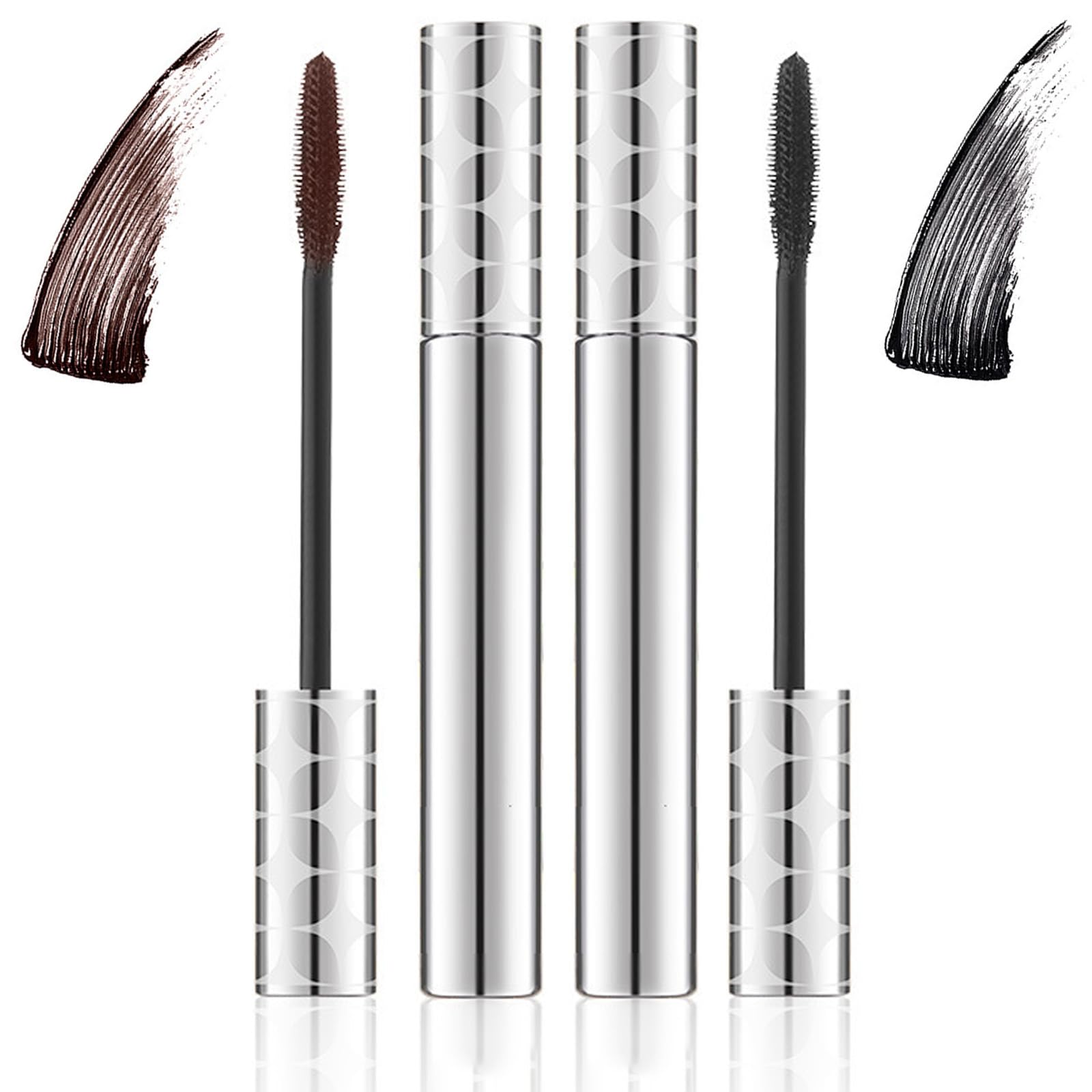 Photo 1 of 2026 New Mascara for Older Women 60 Plus - Volumizing & Lengthening Formula for Mature Women with Thinning Lashes, Non-Clumping, Waterproof & Long-Wearing (Black + Brown)