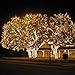 Solar String Lights Outdoor Ucharge Warm White Solar Christmas Lights 72ft 200led Fairy String Lights for Lawn, Patio, Home, Garden, Party, Holiday Decoration