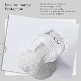 Aokitec 28g Dip Powder Glitter Silver Fashion Color Nail Art Salon DIY view 2