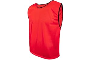 SPORTSBIBS Pinnies Sport Strong Child Youth Teen Adult Bibs Soccer Basketball Football Running Scrimmage Team Practice Jersey