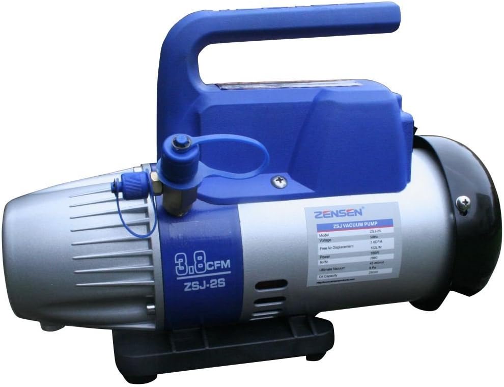 3.8cfm Single Stage Vacuum Pump, 6pa, 45 Microns