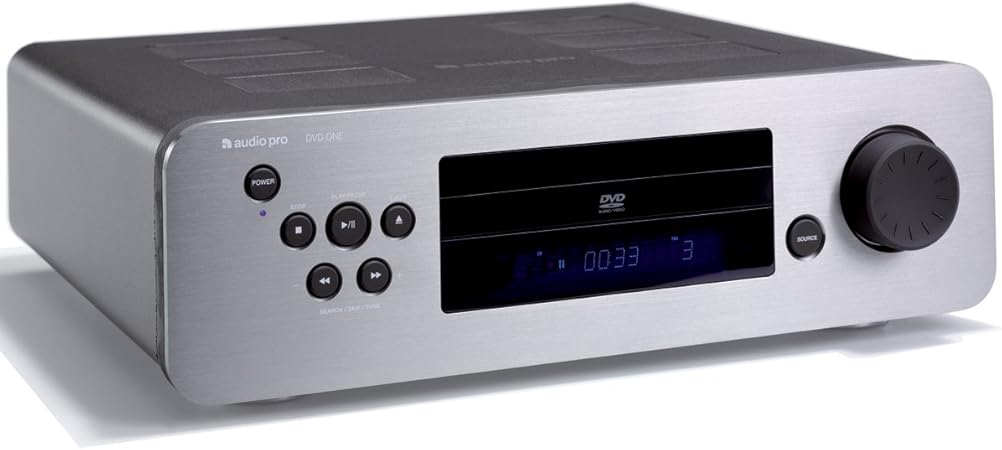 Audio Pro Dvd One Dvd Player Titanium Amazon De Elektronik