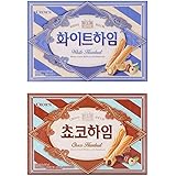 Crown Cream Filled Wafer Heim Cookies with Hazelnut 142g, Bundle Pack