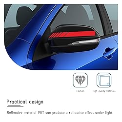 Kewucn 2PCS Car Rear View Mirror