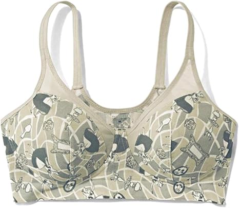 Amazon Co Jp ベルメゾン ディズニー ブラジャー 下着 インナー ノンワイヤーブラ ソフトブラ 涼ブラ ふしぎの国のアリス M ホーム キッチン