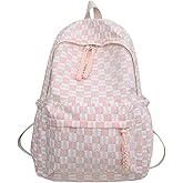 kakarin choyx Y2K Aesthetic Women Backpack Kawaii Cute Backpack Preppy Backpack 17.3 inch Laptop College Backpack Pink