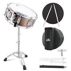 EASTROCK Snare Drum Set 14X5.5 Inches for Student
