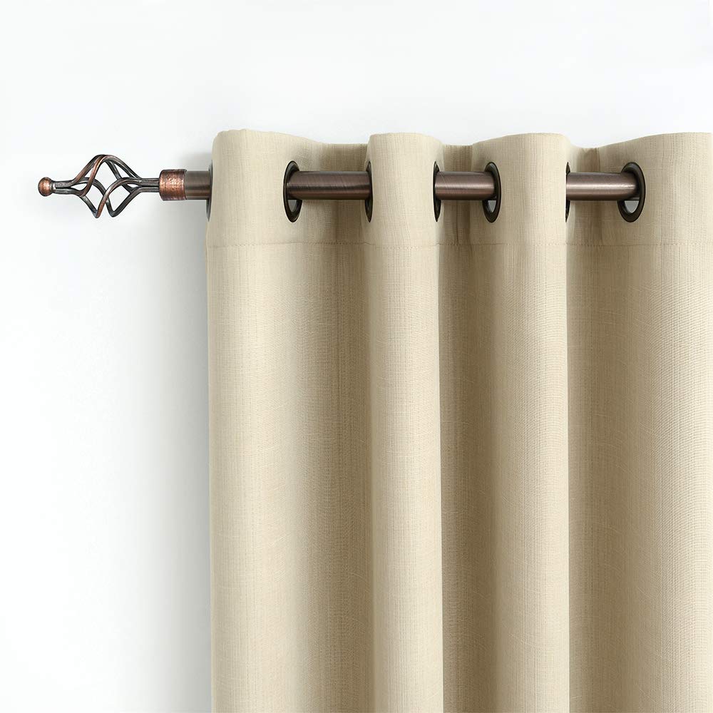 Best extra long living room curtains