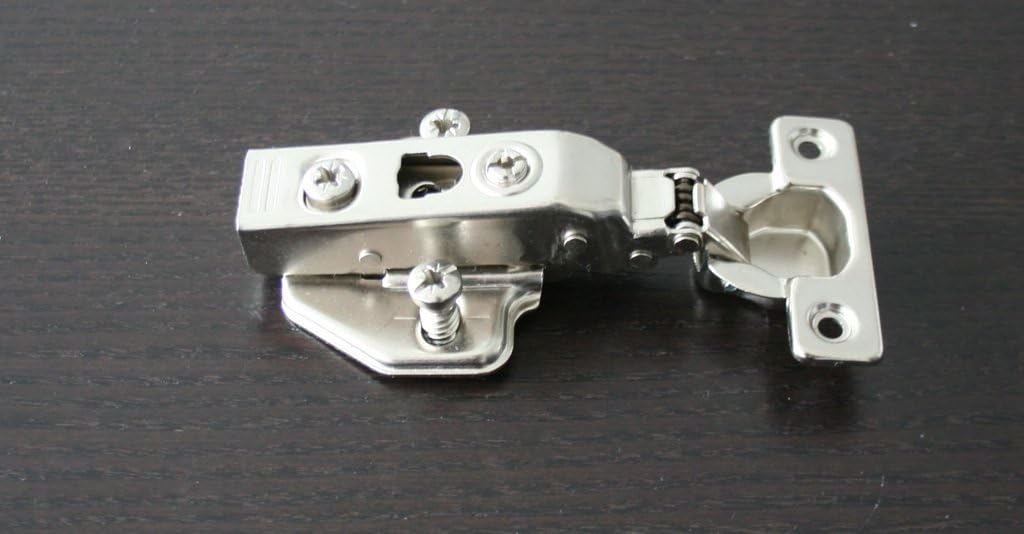 10 pieces of baby-sized hinges, 100 degree opening angle , cranking 0 mm, cup: 26 mm, nickel-plated