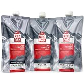 RecPak | 700 Cal, 42g Protein, Complete Nutrition for Backcountry Athletes | No-Cook Lightweight Liquid Meal for Mountaineering Backpacking Sking Hunting | Just Add Water &amp; Go I Variety Pack (3-Pack)