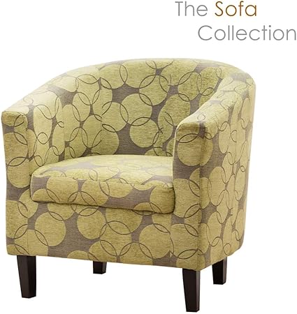 Sofa Collection Green Funky Fabric Benissa Tub Chair Armchair