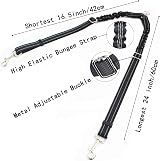 Kelivi Double Dog Lead Coupler 360° Swivel No Tangle Reflective Dual Leash view 4