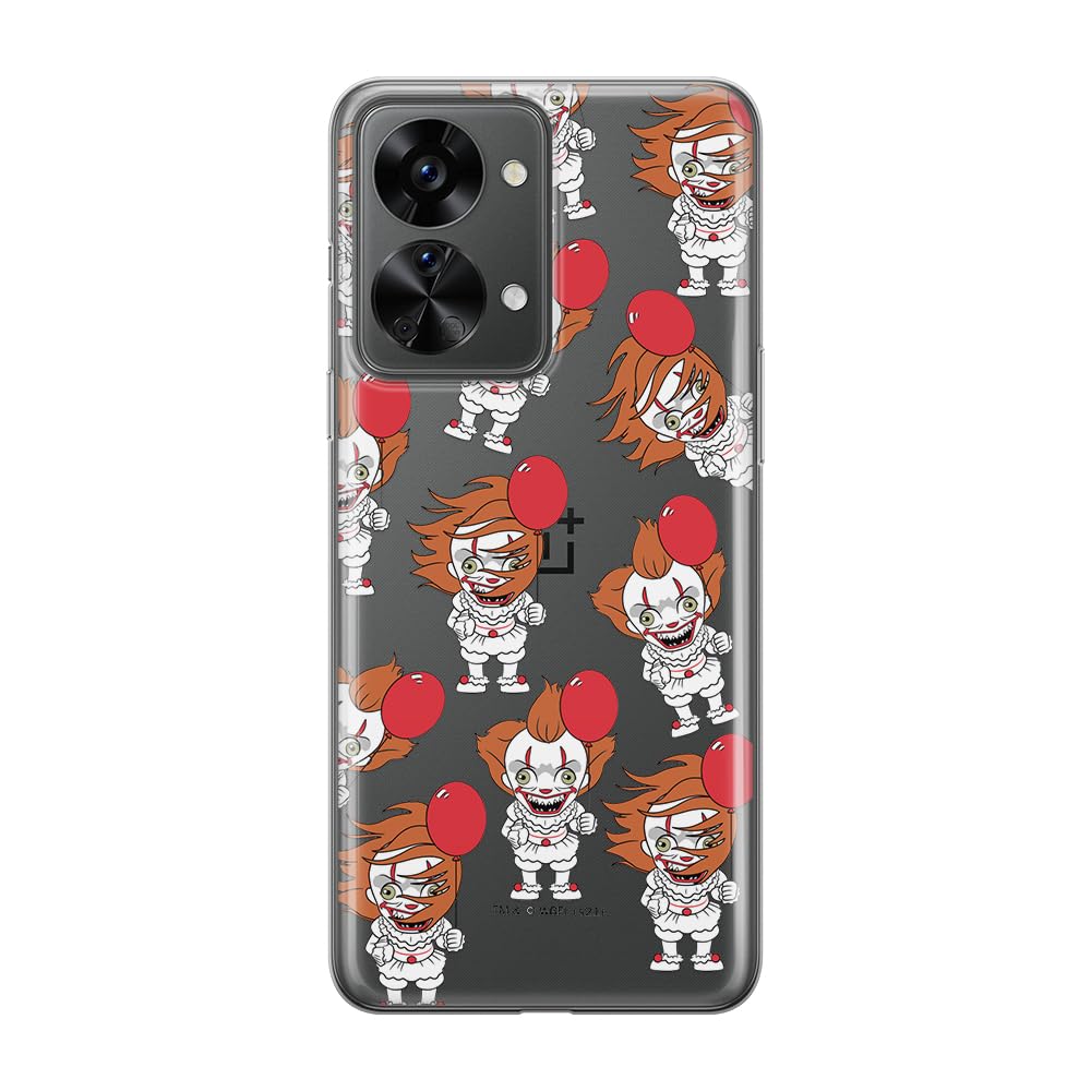 ERT GROUP mobile phone case for OnePlus NORD 2T 5G original and officially Licensed Horror pattern It 007 optimally adapted to the shape of the mobile phone, partially transparent