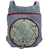 NCDUANSAN Retro backpack charter for outdoor hiking, leisure hiking, commuting, fashion, sports, cycling, lightweight design (blue)