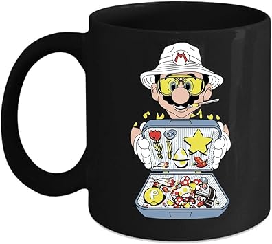 Amazon Co Jp ハンター S トンプソン マグ ラスベガスカップで恐怖とロース クール マリオ マグ Mug 15 Oz ホーム キッチン