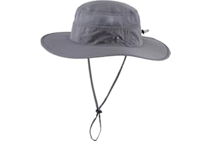 Home Prefer UPF 50+ Men's Sun Hat Wide Brim Bucket Hat UV Protection Hat for Mens Womens Beach Safari Gardening Golf Fishing