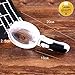 The Magnifying Glass with Light 16X+5X Lens by ProMagnifier (Bonus Cleaning Cloth + 3AAA Batteries R03 + 2 eBooks) Best Magnifying Glass for Reading, Senior, Adults & Kids