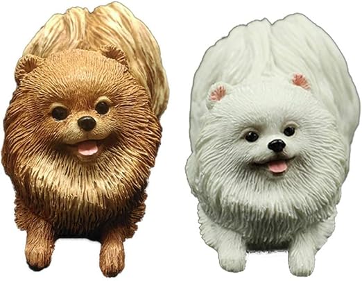 mini plastic dog figurines