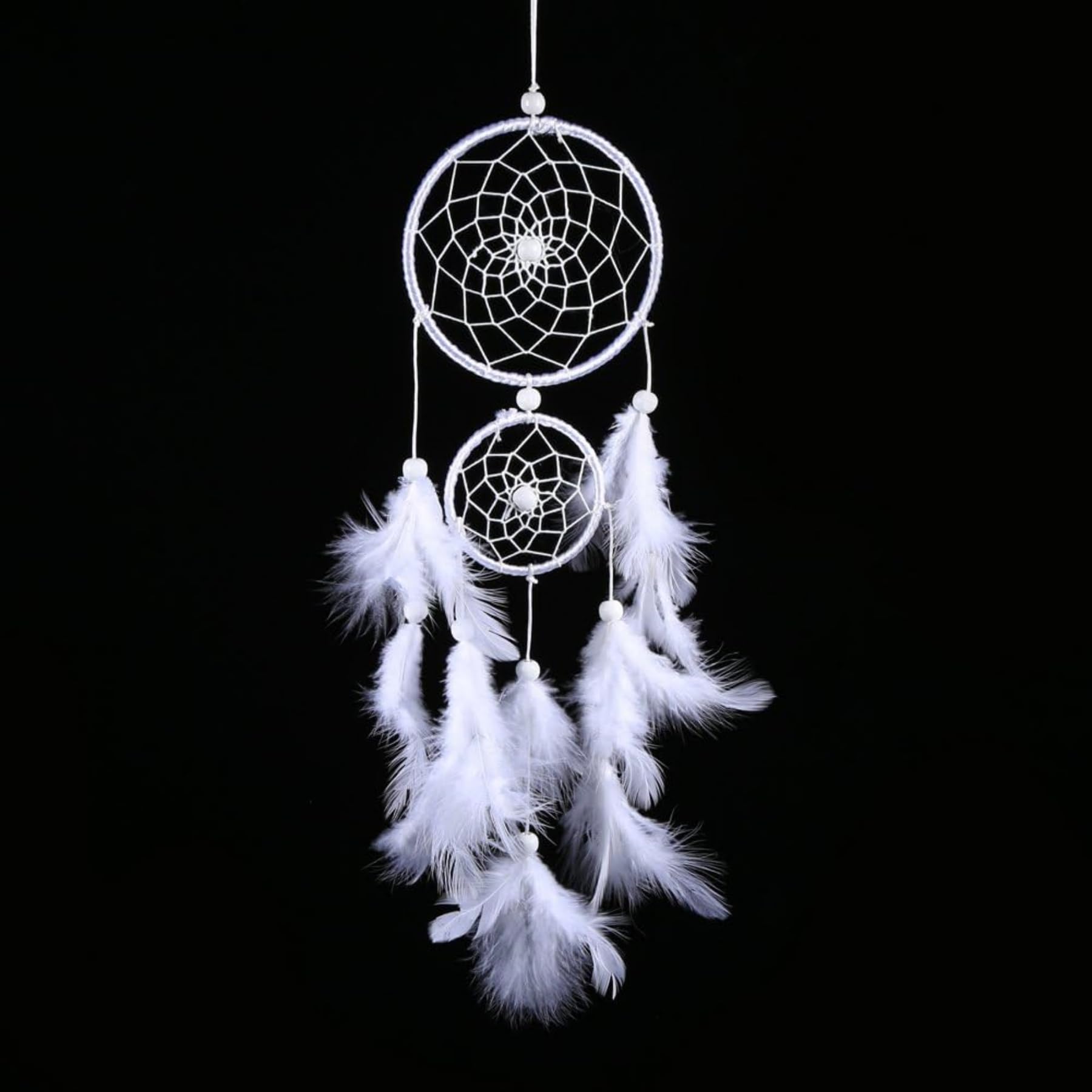 VOBOR Dream Catcher Bedroom, Feather Dreamcatcher Wind Chimes Indian Style Handmade Wall Hanging Ornaments Home Decor Gifts For Home Wall Study Room Window Car