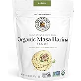 King Arthur Organic Masa Harina: Premium Corn Flour for Authentic Tortillas & Tamales - Non-GMO, Gluten-Free, Finely Ground W