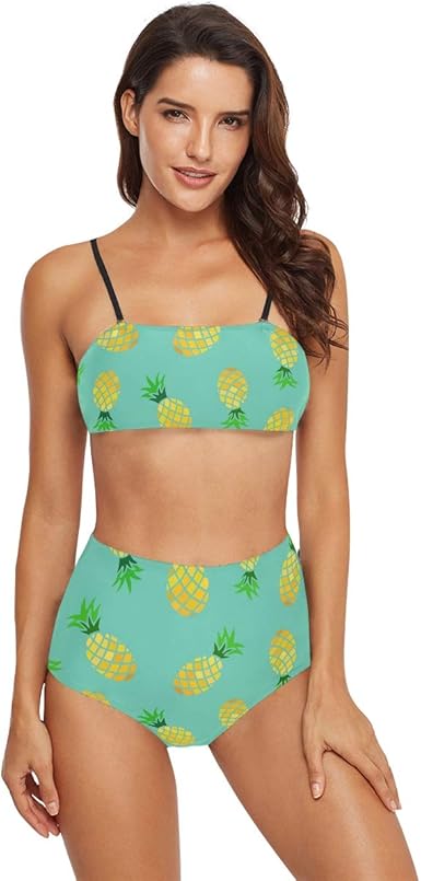 cute pineapple bathing suits