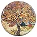 Buttonsmith Van Gogh Mulberry Tree Retractable Badge Reel With Alligator Clip and Extra-Long 36 inch Standard Duty Cord - Made in the USA, 1 Year Warranty